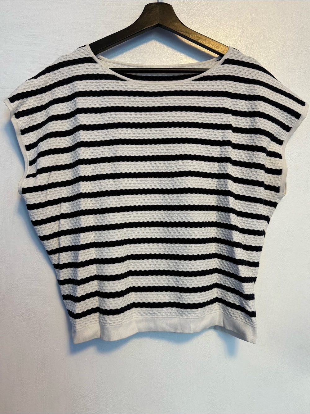 Club Monaco Knit Striped Shirt